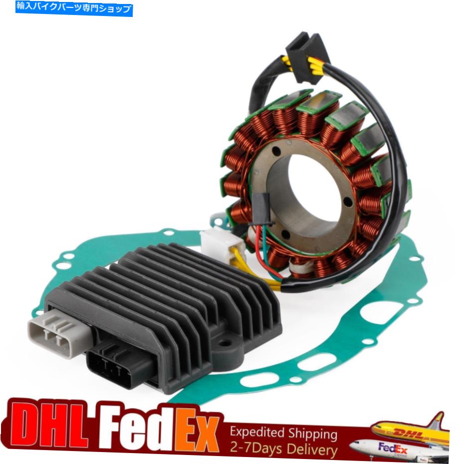 Magnetos Magneto Stator+電圧整流器+スズキ用のガスケットv Strom DL1000 DL1050 14-21 Magneto Stator+ Voltage Rectifier+ Gasket For Suzuki V Strom DL1000 DL1050 14-21【並行輸入品】
