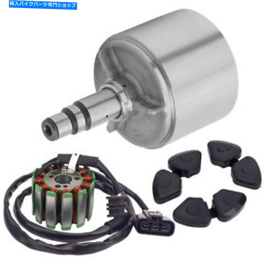 Magnetos ヤマハYZF-R1 2004-2008のフライホイールローターステーターマグネットジェネレーターダンパーアサイ Flywheel Rotor Stator Magneto Generator Damper Assy for Yamaha YZF-R1 2004-2008【並行輸入品】