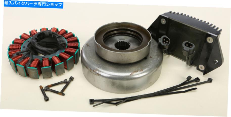 Alternators 2009-10のサイクルエレクトリック50A 3-PHオルタネーターキット*ハーレーFLH/FLT R/RC/T/RX +++ Cycle Electric 50A 3-Ph Alternator Kit for 2009-10* Harley FLH/FLT R/RC/T/RX+++【並行輸入品】｜Us Custom Parts Shop USDM