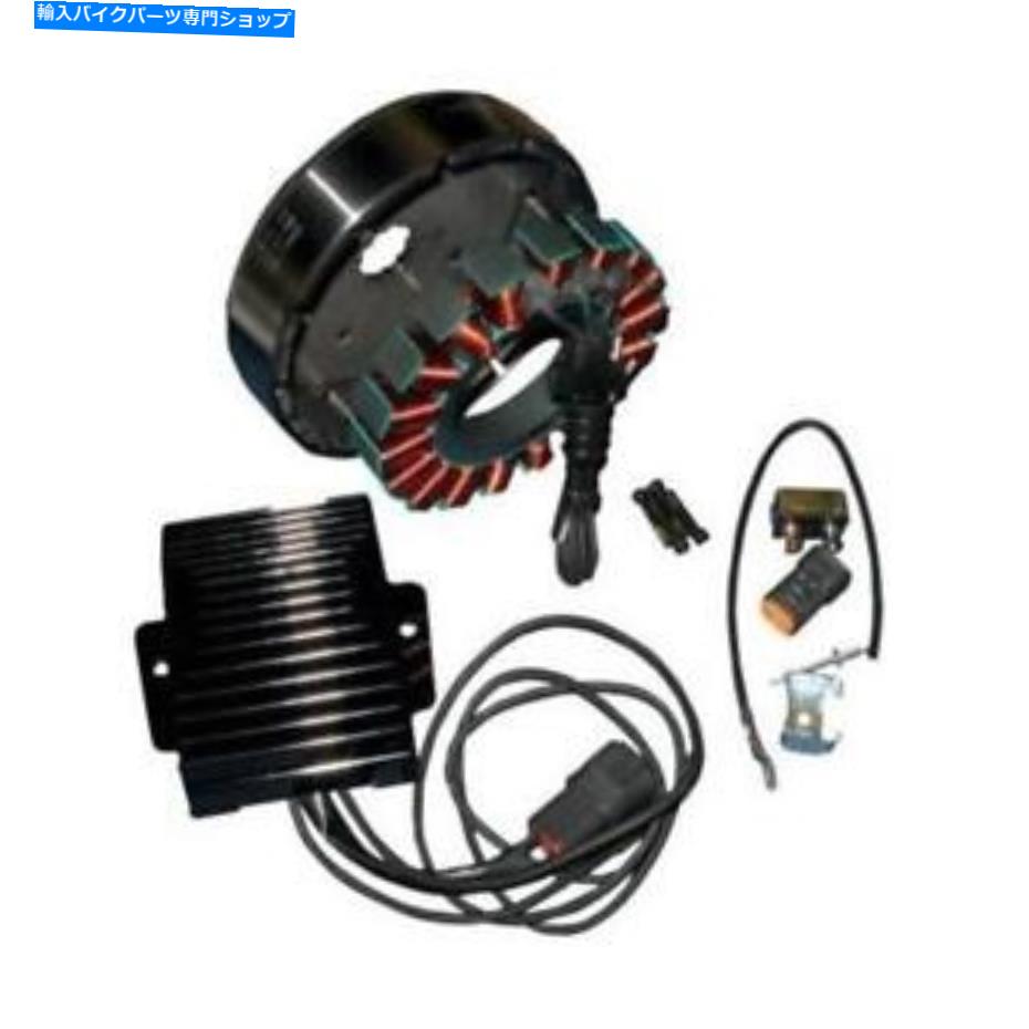 Alternators サイクルエレクトリックCE-84T-09 80シリーズ50 AMP 3フェーズオルタネーターキット Cycle Electric CE-84T-09 80 Series 50 AMP 3-Phase Alternator Kit【並行輸入品】