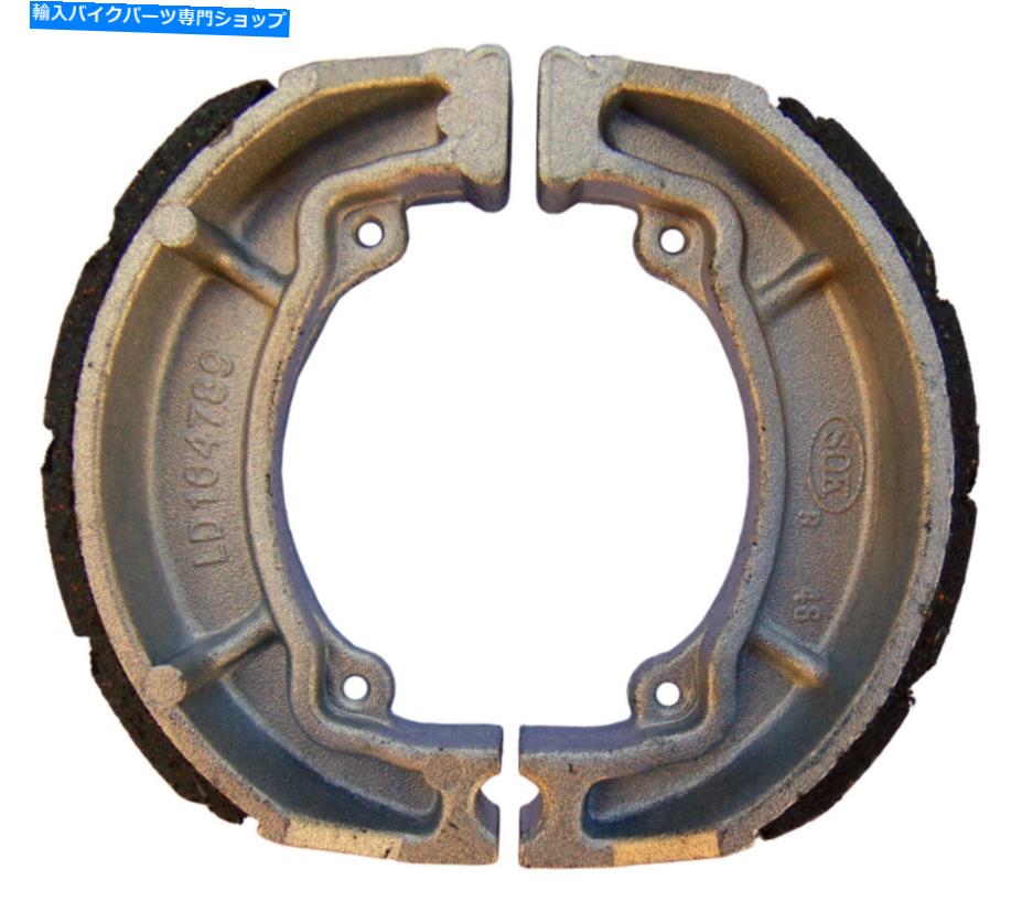 Brake Shoes ブレーキシューズフロントはスズキ1977 78 79 rm 80 rm80 1974 1975 tm 100候補 Brake Shoes Front fits Suzuki 1977 78 79 RM 80 RM80 1974 1975 TM 100 Contender【並行輸入品】