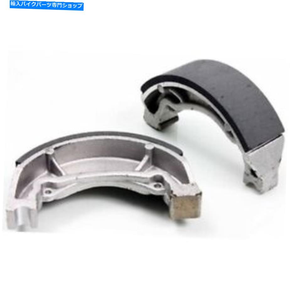 Brake Shoes ヤマハDT400オートバイのリアセミメタルブレーキシューズ1976 1977 1978 Rear Semi Metal Brake Shoes For Yamaha DT400 Motorcycles 1975 1976 1977 1978【並行輸入品】
