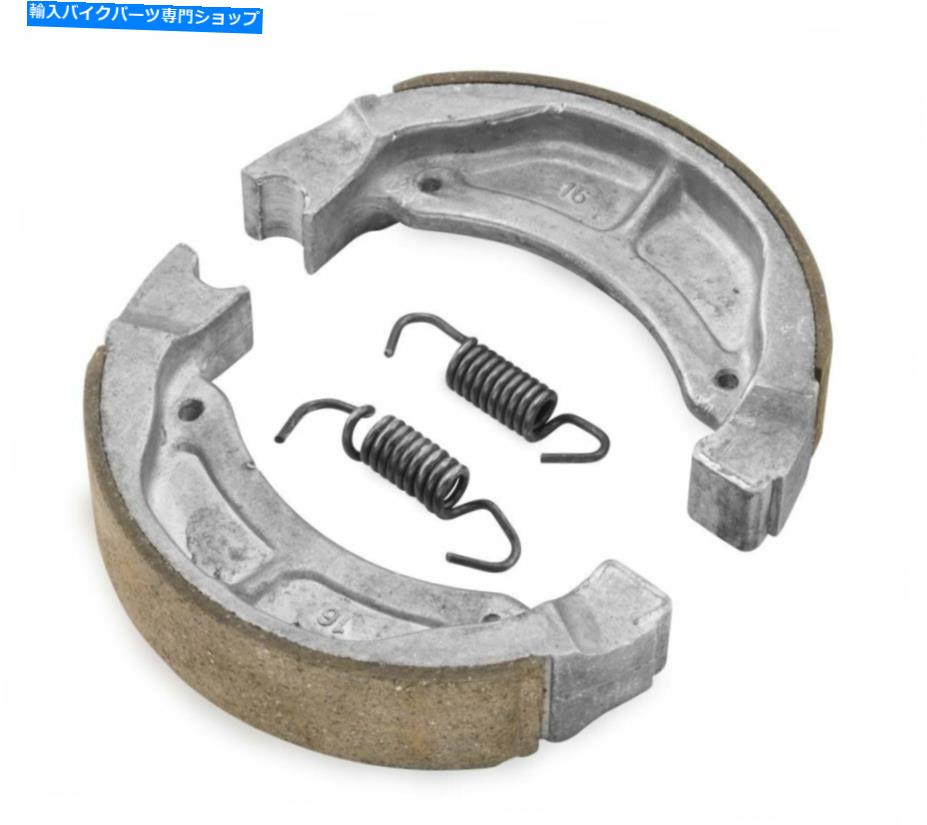 Brake Shoes スズキRM80 1982-1985スタンダードリアのバイケマスターブレーキパッドと靴 BikeMaster Brake Pad and Shoe For Suzuki RM80 1982-1985 Standard Rear【並行輸入品】