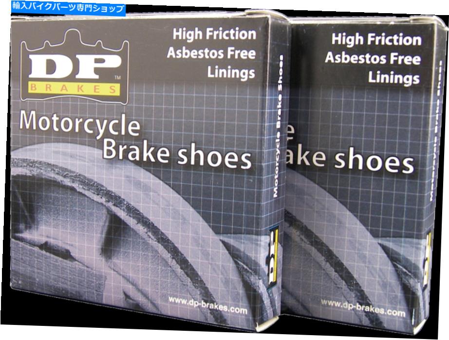 Brake Shoes DPブレーキGF摩擦定格ブレーキシューズ9109 DP Brakes GF Friction Rated Brake Shoes 9109【並行輸入品】