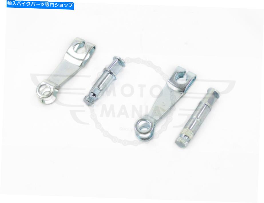 Brake Shoes フロント＆リアブレーキアームピボットシャフトホンダC90 C70 C50 SS50 CD50 CF50 C100 C110 Front & Rear brake Arms Pivot Shafts Honda C90 C70 C50 SS50 CD50 CF50 C100 C110【並行輸入品】