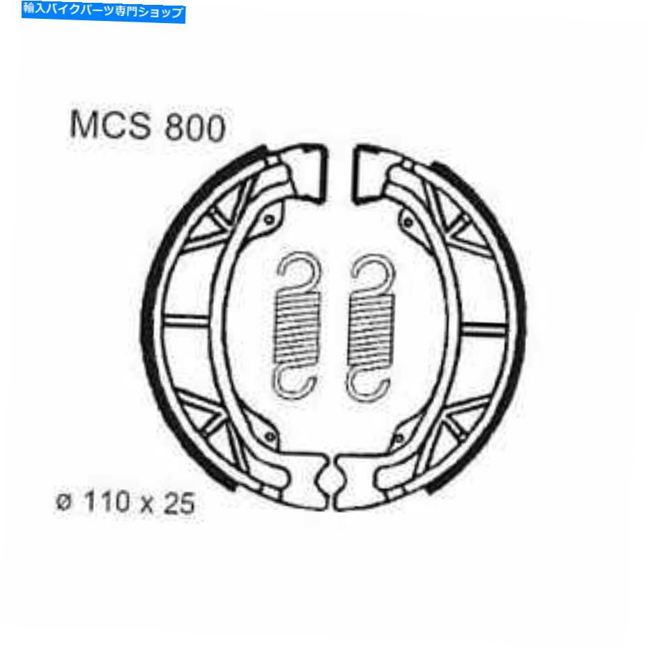 Brake Shoes Brake Shoes Inc Springs TRW MCS800 for Giantco Dolphin Twin 50 4T 10インチ2009 Brake Shoes Inc Springs Trw Mcs800 For Giantco Dolphin Twin 50 4T 10 Inch 2009【並行輸入品】 35,250円