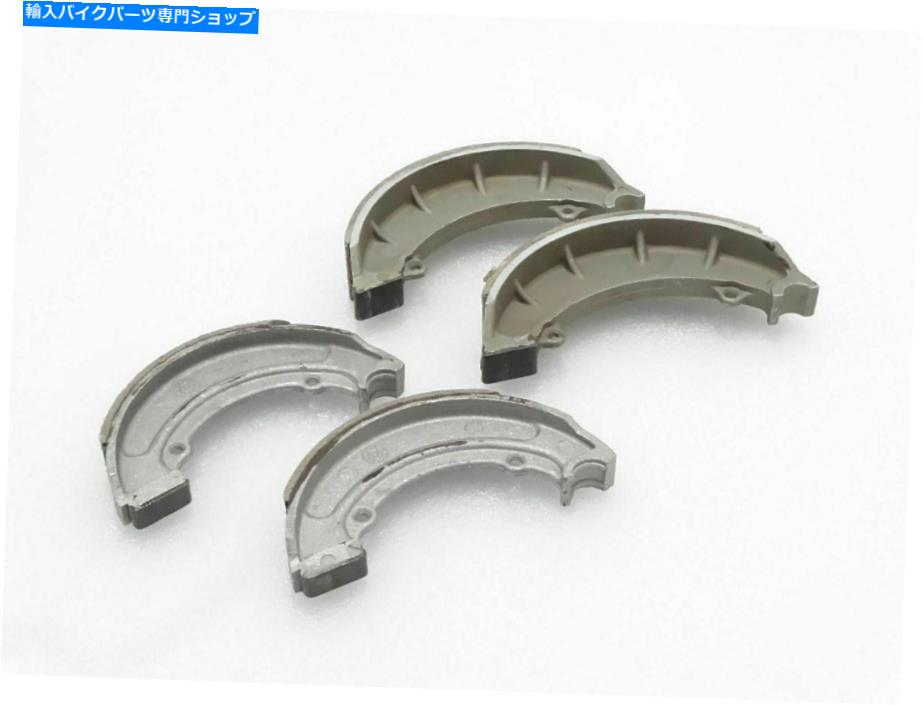 Brake Shoes フロントとリアブレーキの靴のペアは、ロイヤルエンフィールドに適合します Front And Rear Brake Shoe Pair Fits Royal Enfield【並行輸入品】