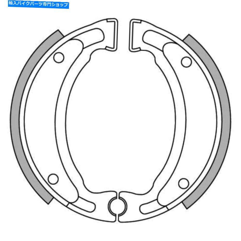 Brake Shoes バグ50 Jive 1-GF1200のための新しいNewfrenリアブレーキシューズ New NEWFREN Rear Brake shoe For BUG 50 JIVE 1-GF1200【並行輸入品】