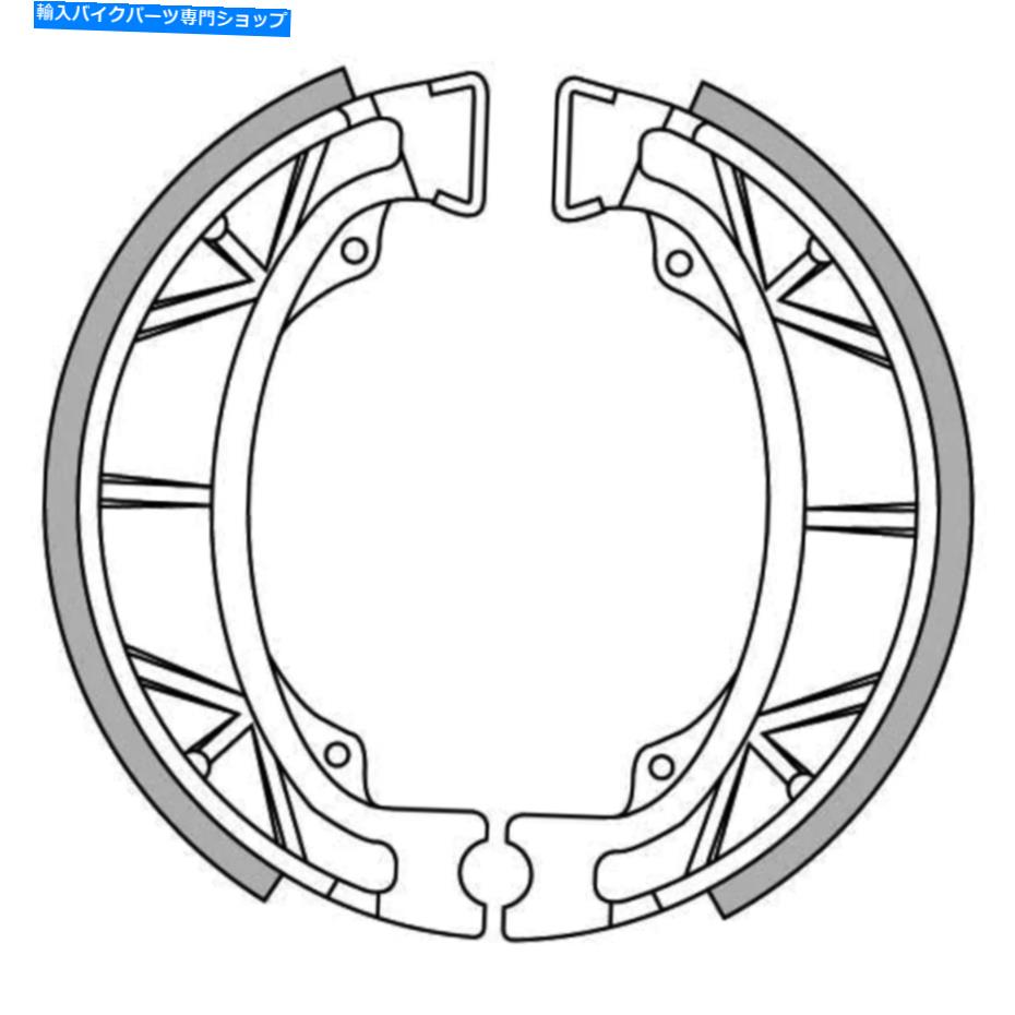 Brake Shoes バグ50 Pronto 1-GF1043のための新しいNewfrenリアブレーキシューズ New NEWFREN Rear Brake shoe For BUG 50 PRONTO 1-GF1043【並行輸入品】