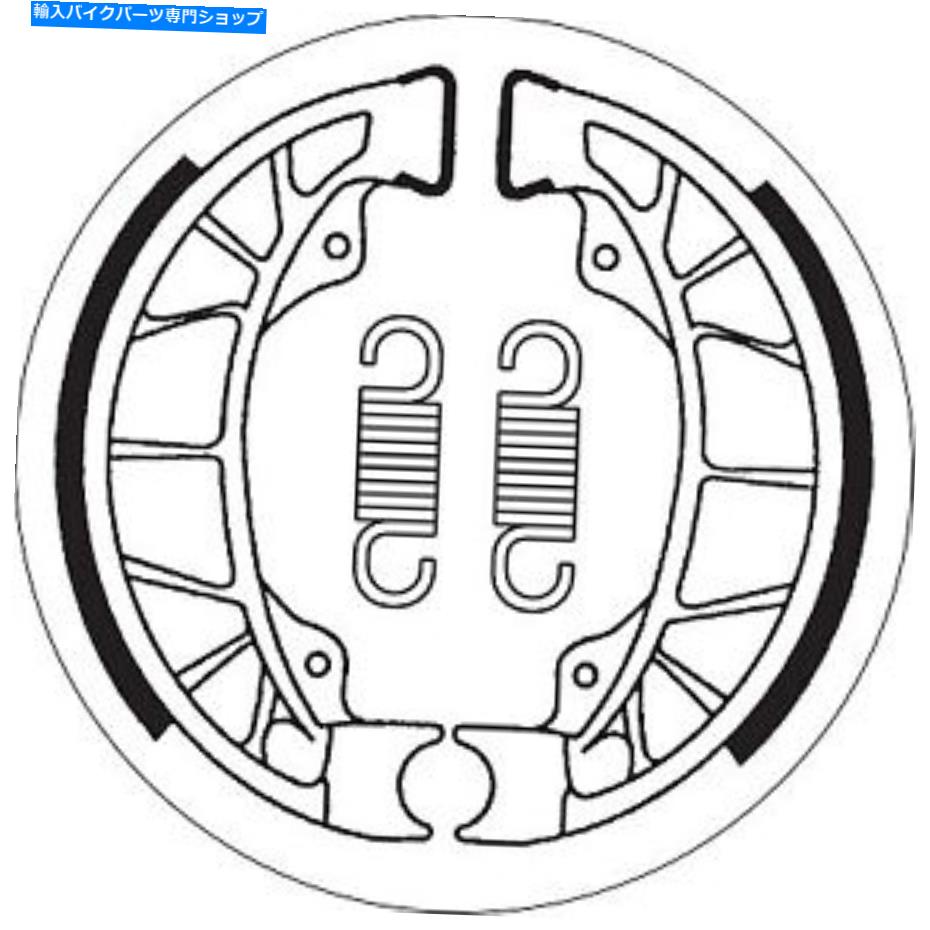 Brake Shoes SBS -2195 -PU-ブレーキシューズVespa LX 150、LX 50、LXV 125、LXV 150,150 S、ET4 150、ET2 SBS - 2195-PU - Brake Shoes Vespa LX 150,LX 50,LXV 125,LXV 150,150 S,ET4 150,ET2【並行輸入品】