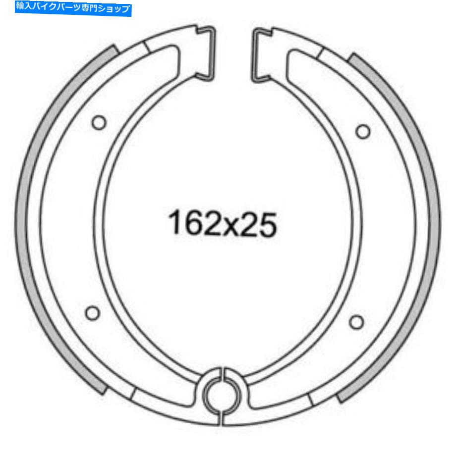 Brake Shoes ブレーキシューズリアNewfren GF.1110 Husqvarna RC 240 250 390 430 / TC 500 Brake Shoes Rear NEWFREN GF.1110 Husqvarna RC 240 250 390 430 / TC 500【並行輸入品】