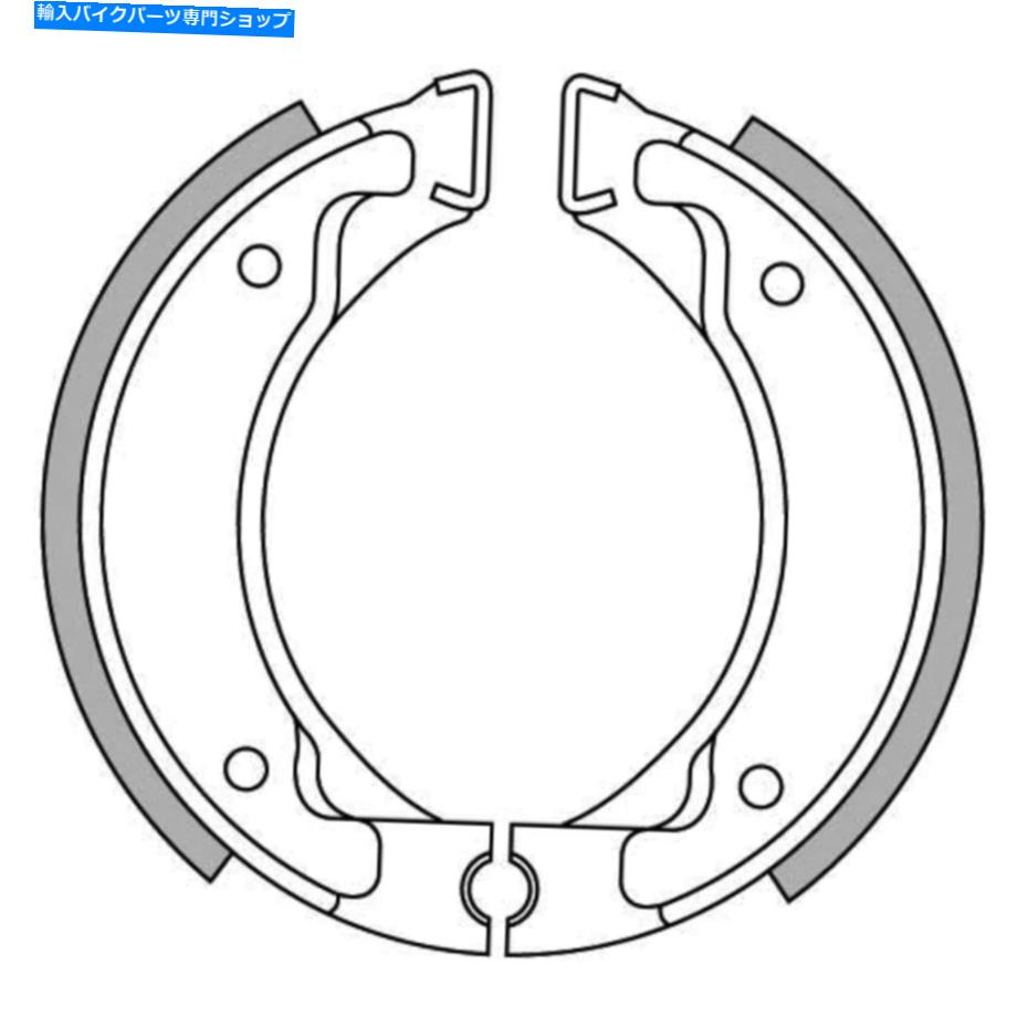 Brake Shoes ヤマハCW50 Zumaの新しいNewfrenブレーキシューズ、DT50 1-GF1187 New NEWFREN Brake Shoe For YAMAHA CW50 ZUMA, DT50 1-GF1187【並行輸入品】