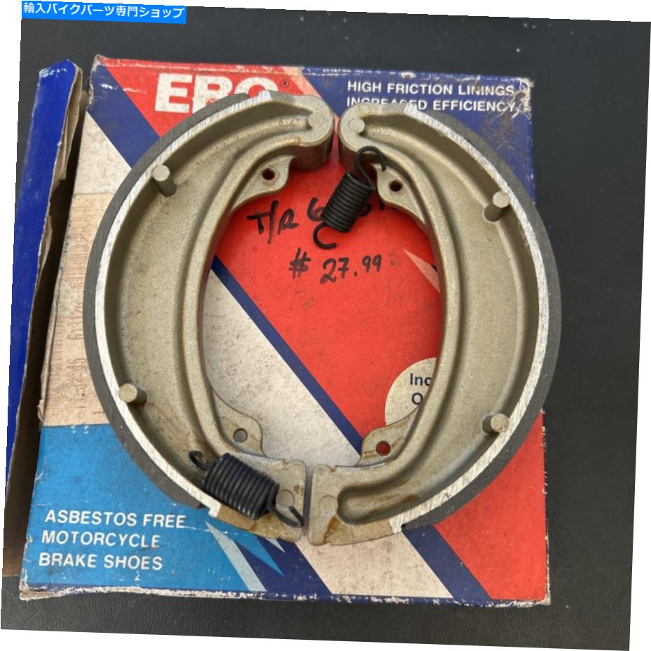 Brake Shoes EBC 312標準ブレーキシューズフロント61-3120 EBC-312 14-312 165889 61-3120 EBC 312 Standard Brake Shoes Front 61-3120 EBC-312 14-312 165889 61-3120【並行輸入品】