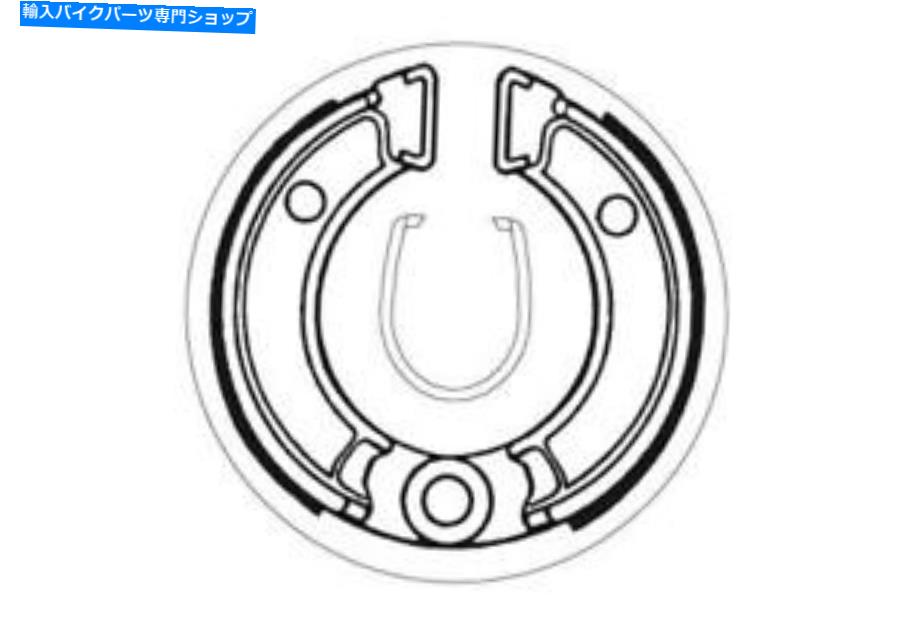 Brake Shoes SBSセラミックオーガニックブレーキシューズホンダ/ヤマハZ50R/CRF 50/TTR50/TRAIL 70/XR50 SBS Ceramic Organic Brake Shoes Honda/Yamaha Z50R/CRF 50/TTR50/Trail 70/XR50【並行輸入品】