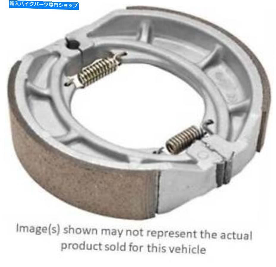 Brake Shoes ヤマハYFM80バジャー1987-1988のバイケマスターブレーキシューズ左/右 BIKEMASTER Brake Shoes Rear Left/Right for YAMAHA YFM80 Badger 1987-1988【並行輸入品】