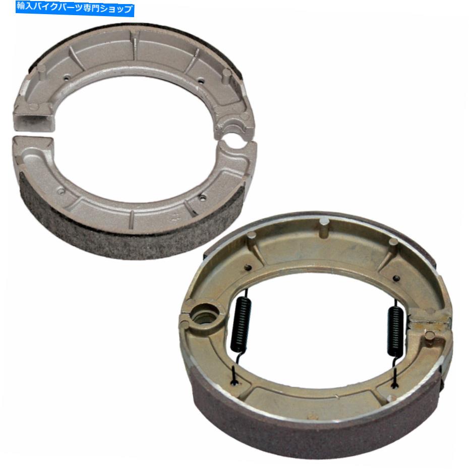 Brake Shoes ヤマハDT250 DT400 1975 1976 1977 1979 1979フロントとリアブレーキシューズ for Yamaha DT250 DT400 1975 1976 1977 1978 1979 Front and Rear Brake Shoes【並行輸入品】