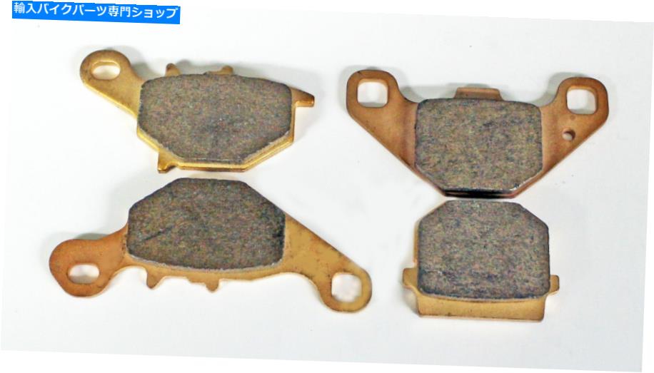 Brake Shoes 2002-2004スズキRM85スズキフロント＆リアブレーキパッドモトクロスモータークロスMX 2002 - 2004 Suzuki RM85 Suzuki Front & Rear Brake Pads Motocross Motorcross MX【並行輸入品】