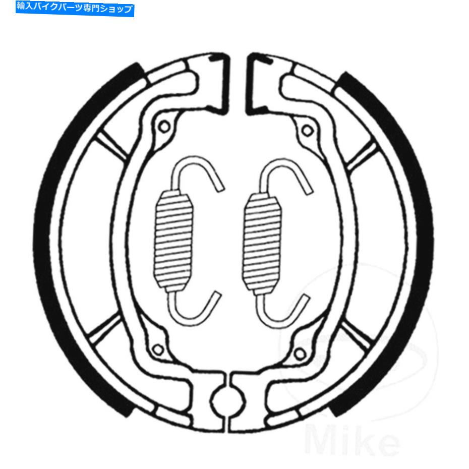 Brake Shoes Suzuki Dr-Z 110 K3 2003のためのTRWブレーキシューズINC SpringMCS854 TRW Brake Shoes Inc Spring MCS854 For Suzuki DR-Z 110 K3 2003【並行輸入品】