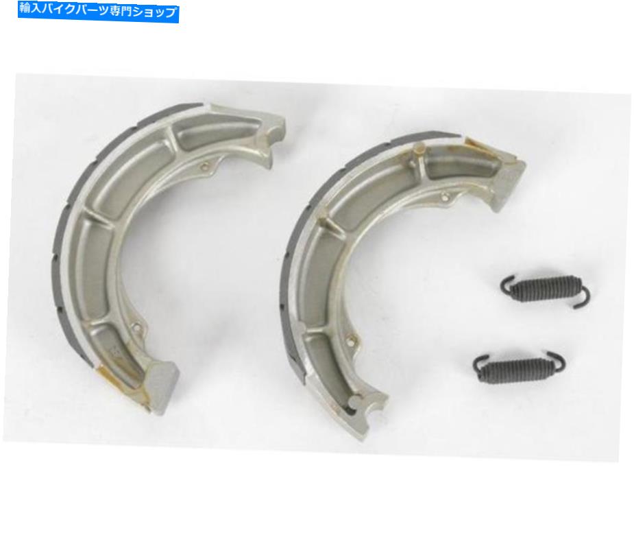 Brake Shoes EBC 619G溝付きブレーキシューズ EBC 619G Grooved Brake Shoes【並行輸入品】