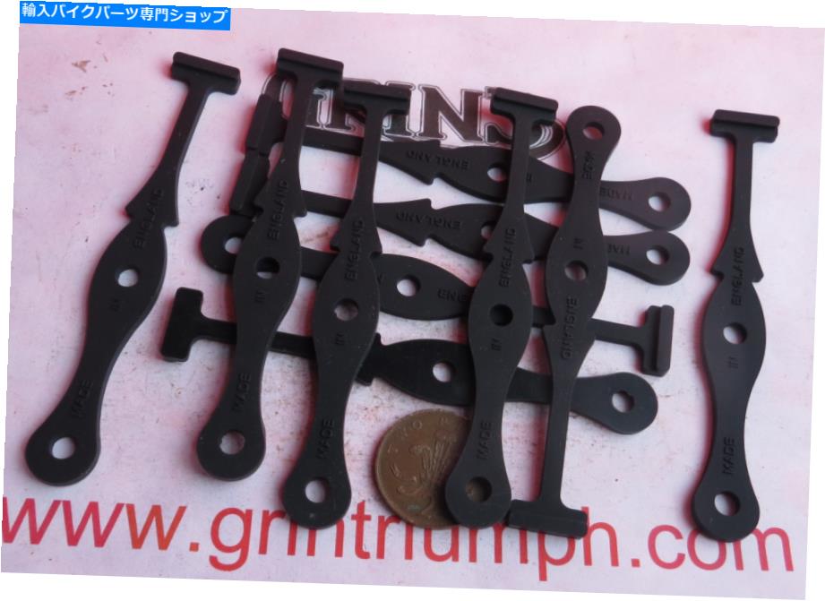 Brake Shoes ゴムケーブルタイティーズブラック4 \