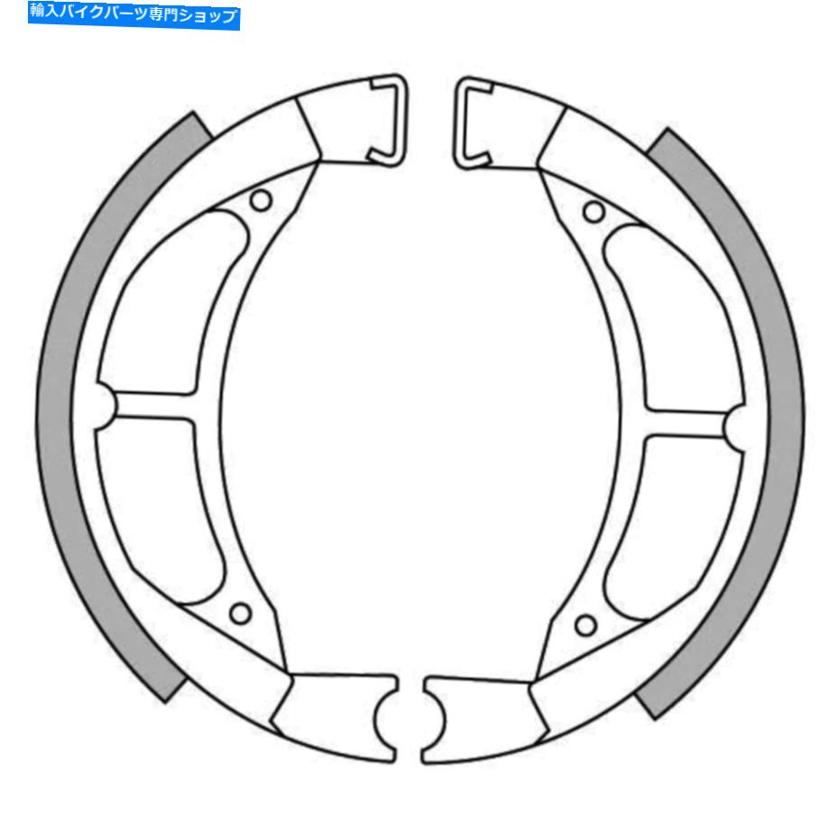 Brake Shoes ヤマハYZ50用の新しいニューフェンリアブレーキシューズ、YZ60 1-GF1199 New NEWFREN Rear Brake shoe For YAMAHA YZ50, YZ60 1-GF1199【並行輸入品】