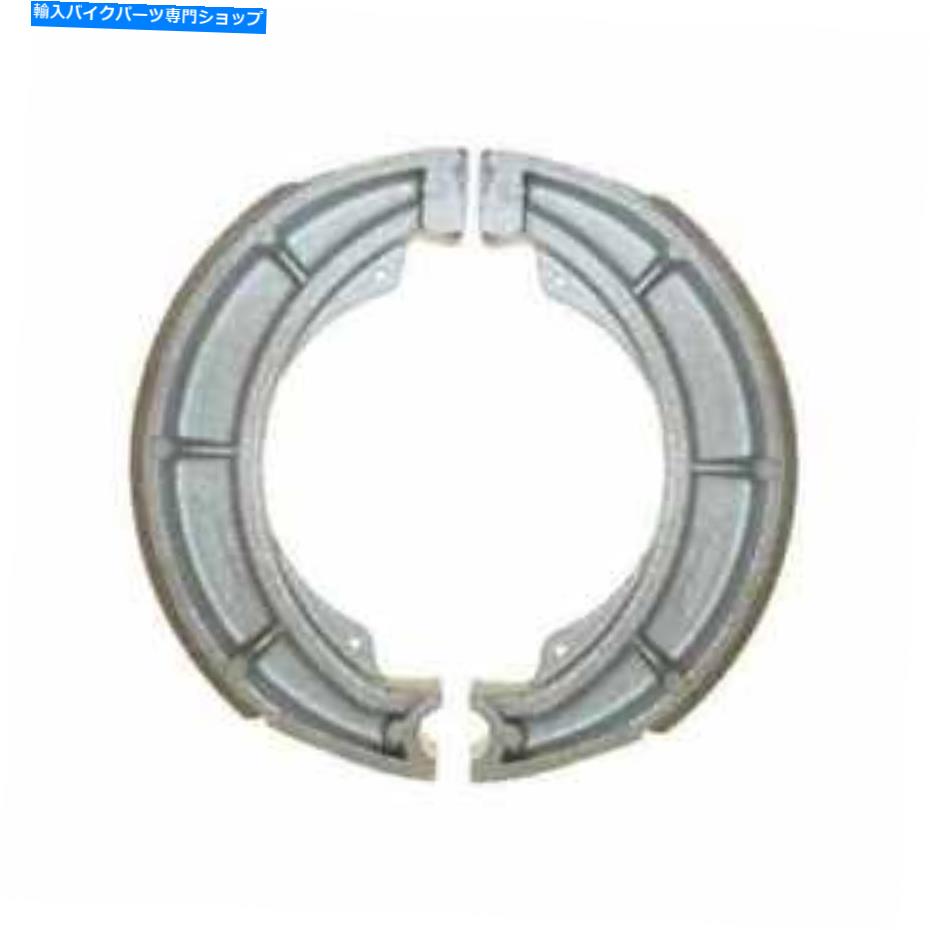 Brake Shoes ドラムブレーキシューズ180x28mmはスズキT 305レイダー（2T）（ツイン）1969に適合します Drum Brake Shoes 180x28mm Fits Suzuki T 305 Raider (2T) (Twin) 1969【並行輸入品】