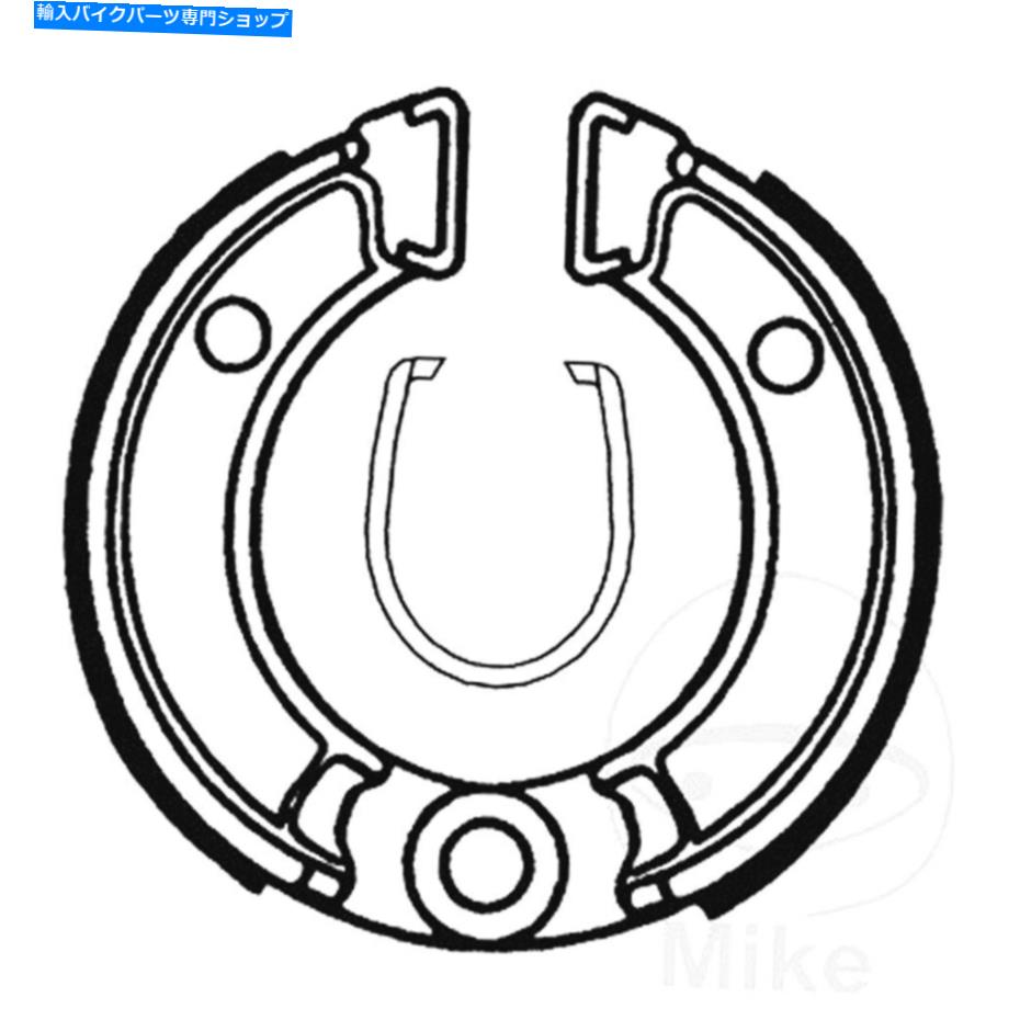 Brake Shoes TRWブレーキシューズノースプリングMCS827ホンダZ 50 RクロスモンキーE 1984 TRW Brake Shoe No Spring MCS827 For Honda Z 50 R Cross Monkey E 1984【並行輸入品】