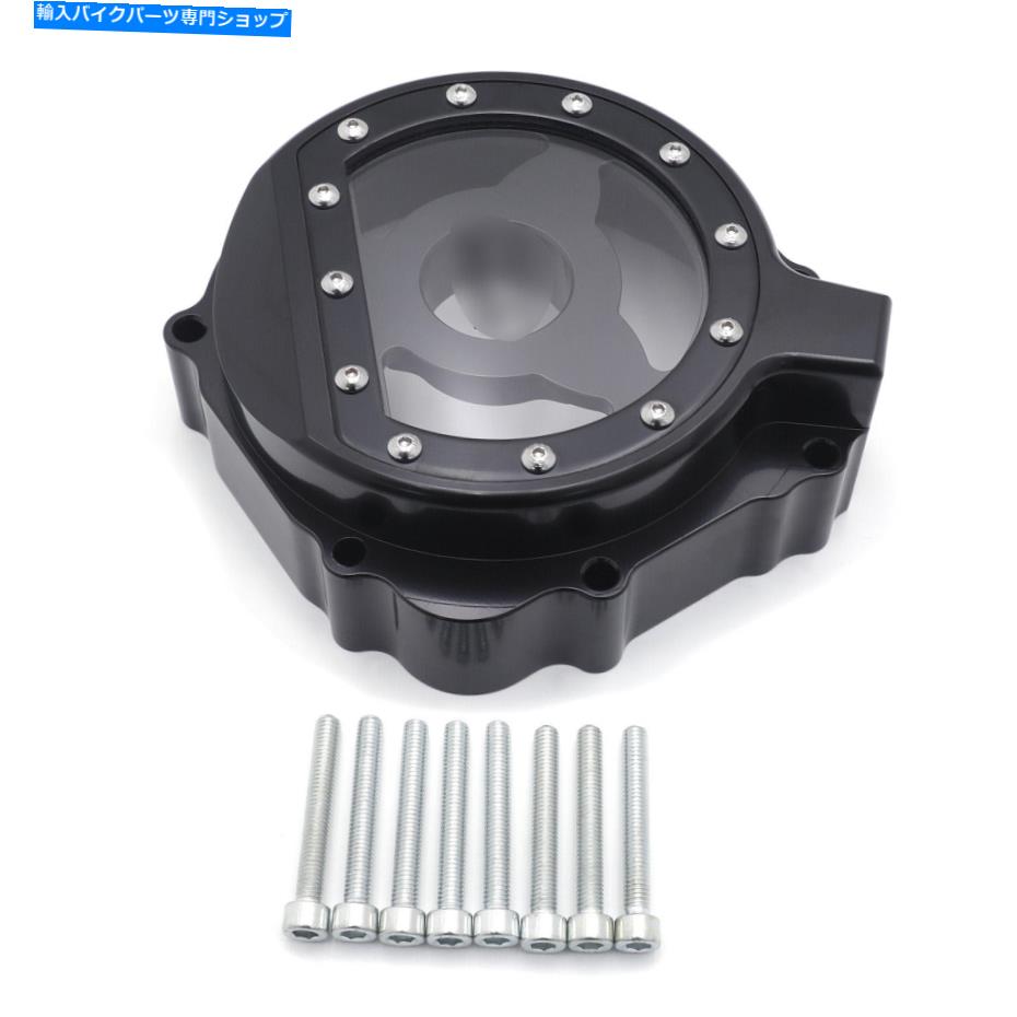 Engine Covers SuzukiのCNCブラッククリアエンジンステーターカバー01-03 GSXR 600 750/01-02 GSXR1000 CNC Black Clear Engine Stator Cover For Suzuki 01-03 GSXR 600 750/01-02 GSXR1000【並行輸入品】