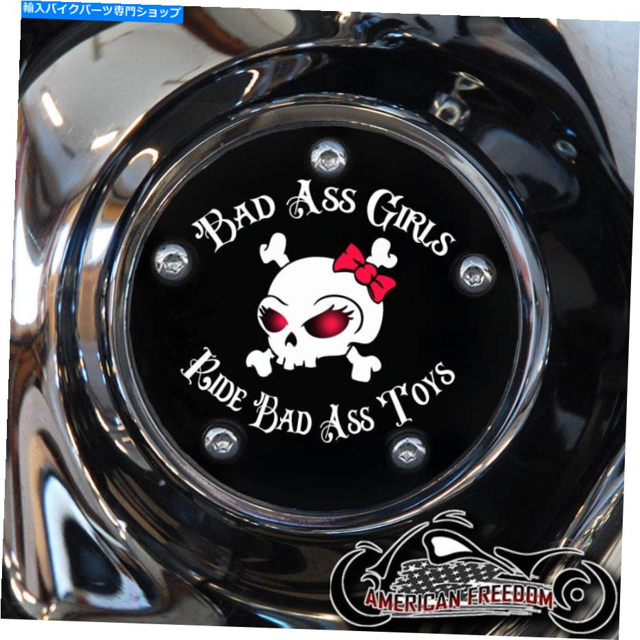 Engine Covers ハーレーデビッドソンタイミングカバービッグツインカム、ミルウォーキー8、スポーツスターバッドガールズ HARLEY DAVIDSON TIMING COVER BIG TWIN CAM, MILWAUKEE 8, SPORTSTER BAD GIRLS【並行輸入品】