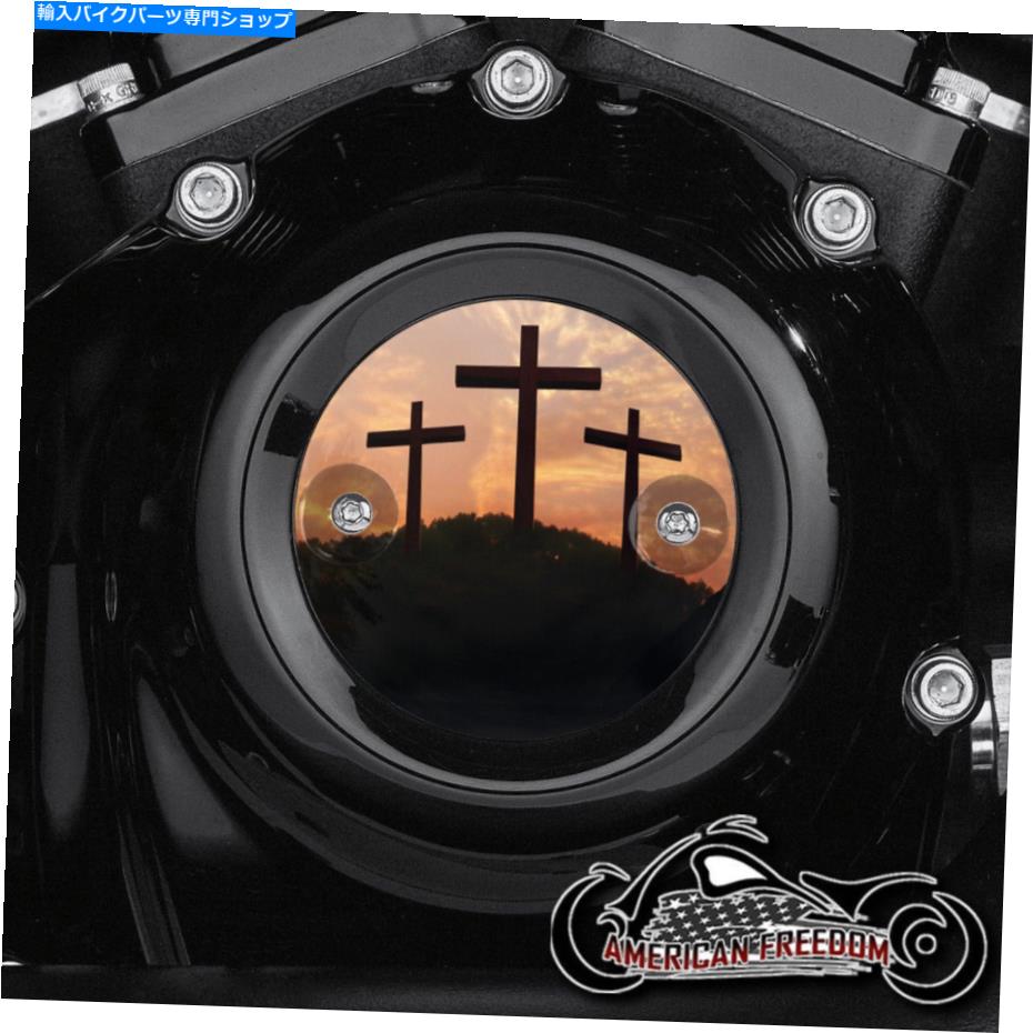 Engine Covers ハーレーデビッドソンミルウォーキー8 8つのタイミングポイントカバーM8エンジン3クロス HARLEY DAVIDSON MILWAUKEE 8 EIGHT TIMING POINTS COVER M8 ENGINES 3 CROSSES【並行輸入品】