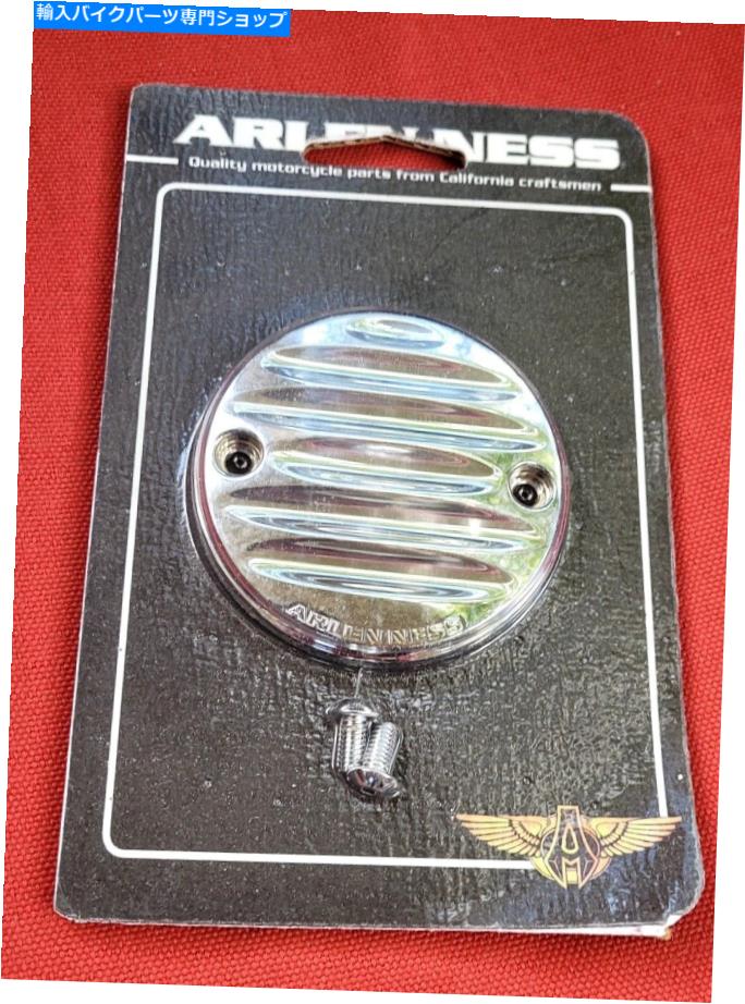 Engine Covers Arlen Ness Ness-Techポイントは、Chrome 10ゲージ03-326をカバーしています Arlen Ness Ness-Tech Points Cover Chrome 10 Gauge 03-326【並行輸入品】|Us Custom Parts Shop USDM