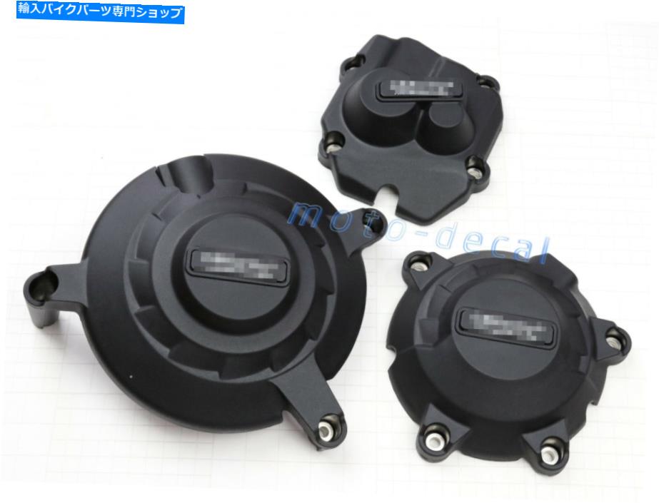 Engine Covers エンジンカバーセットステータークランクケース保護適合2011-2023ニンジャZX10R ZX-10R Engine Cover Set Stator Crank Case Protection Fits 2011-2023 Ninja ZX10R ZX-10R【並行輸入品】