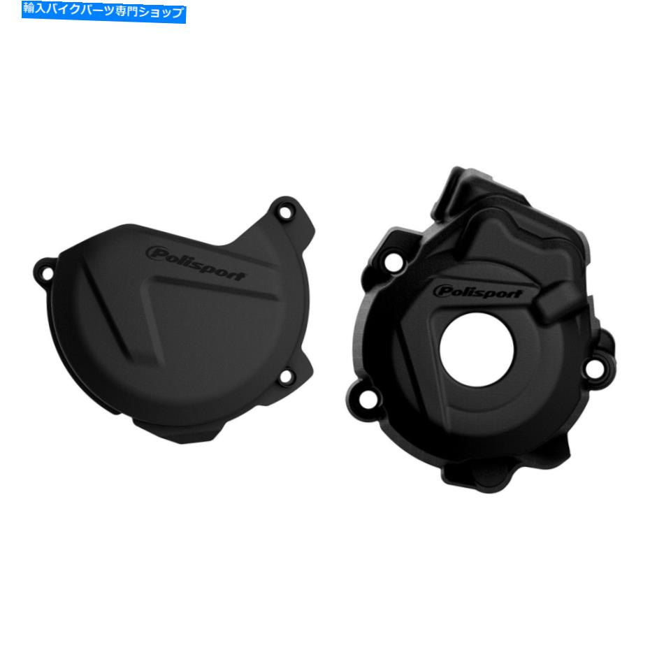 Engine Covers Polisport Black Kit Clutch + Ignition 90970 for 2013-15 ktm 250 350 sxf xcf Polisport Black Kit Clutch + Ignition 90970 for 2013-15 KTM 250 350 SXF XCF【並行輸入品】