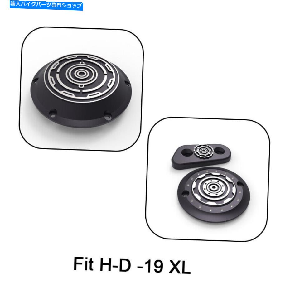 Engine Covers H -D -19 XLタイマーダービーカバー検査カバーセットスマッシングギアコントラストカット Fit H-D -19 XL Timer Derby Cover Inspection Cover Set Smashing Gear Contrast Cut【並行輸入品】|Us Custom Parts Shop USDM