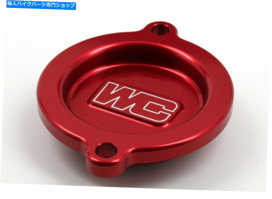Engine Covers Works 2014-2015 Husqvarna FC 450 27-115オイルフィルターカバーレッドKTM/HUS/ガス WORKS 2014-2015 Husqvarna FC 450 27-115 OIL FILTER COVER RED KTM/HUS/GAS【並行輸入品】|Us Custom Parts Shop USDM
