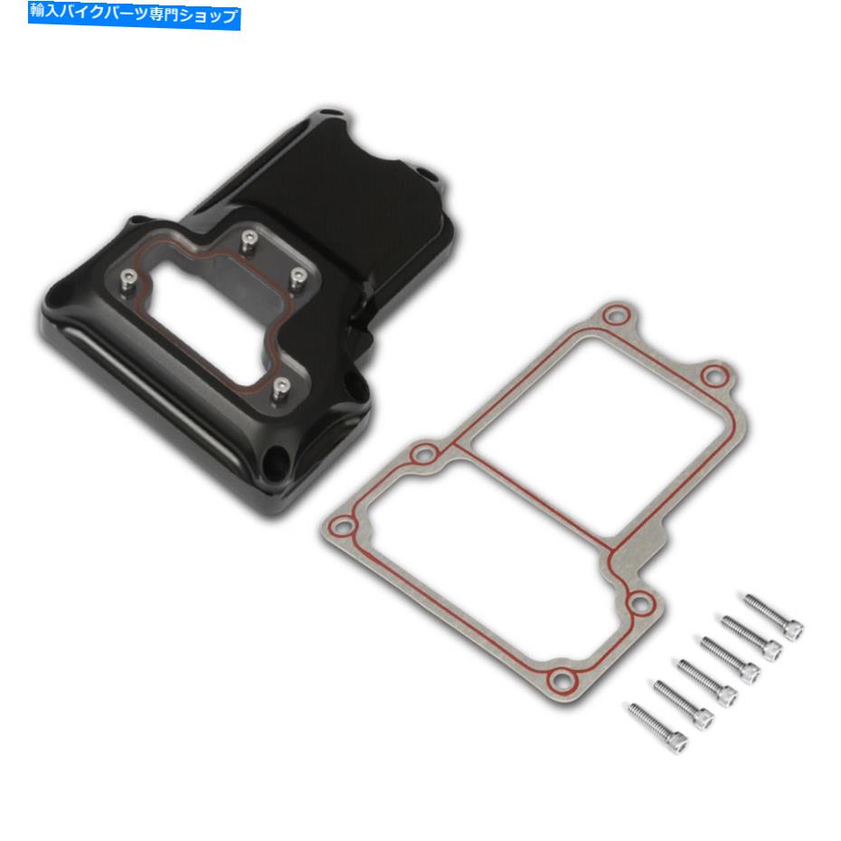 Engine Covers ハーレーツインカムツアーダイナファットボーイのCNCブラッククラリティトップトランスミッションカバー CNC Black Clarity Top Transmission Cover For Harley twin cam Touring Dyna Fatboy【並行輸入品】｜Us Custom Parts Shop USDM