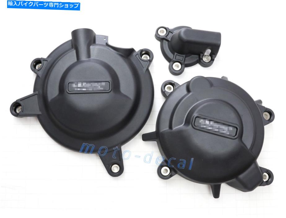 Engine Covers エンジンカバーセットステータークランクケース保護Ninja 400 EX400 2018-2023 Engine Cover Set Stator Crank Case Protection For Ninja 400 EX400 2018-2023【並行輸入品】