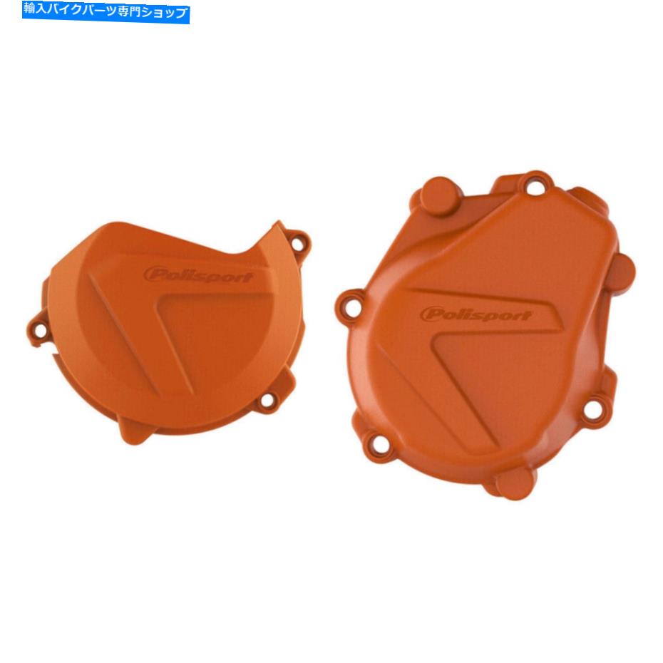 Engine Covers ポリスポートオレンジクラッチイグニッションカバーガードプロテクターキットKTM 125 SX 2016-2018 Polisport Orange Clutch Ignition Cover Guard Protector Kit KTM 125 SX 2016-2018【並行輸入品】|Us Custom Parts Shop USDM