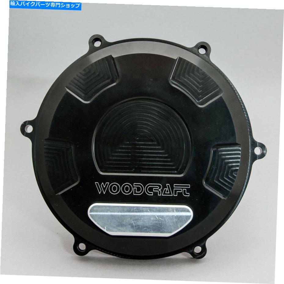 Engine Covers Ducati 2018-21 Panigale V4 R / S Woodcraft Clutch Cover Silver Plate DUCATI 2018-21 PANIGALE V4 R / S WOODCRAFT RIGHT SIDE CLUTCH COVER SILVER PLATE【並行輸入品】