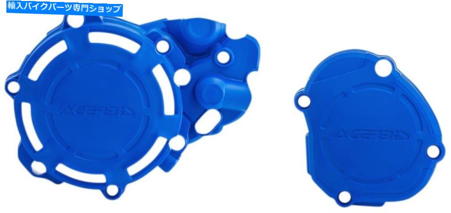 Engine Covers Acerbis X-Power Blue Engine Cover Kit（2780680211） Acerbis X-Power Blue Engine Cover Kit (2780680211)【並行輸入品】