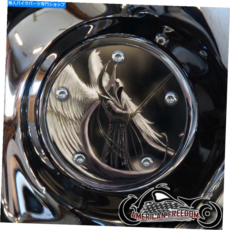 Engine Covers ハーレーデビッドソンタイミングカバービッグツインカム、ミルウォーキー8、スポーツスターリーパー HARLEY DAVIDSON TIMING COVER BIG TWIN CAM, MILWAUKEE 8, SPORTSTER reaper【並行輸入品】
