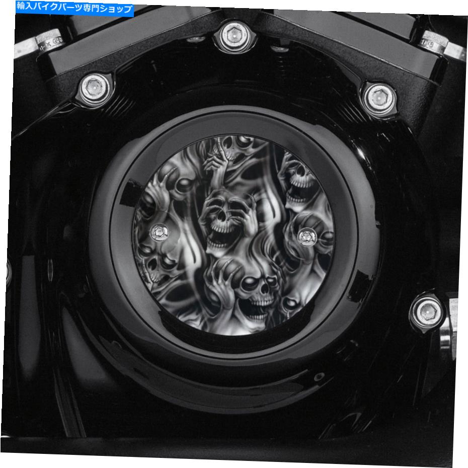 Engine Covers ハーレーデイビッドソンミルウォーキー8 8つのタイミングポイントカバーM8エンジンは悪を見ない HARLEY DAVIDSON MILWAUKEE 8 EIGHT TIMING POINTS COVER M8 ENGINES SEE NO EVIL【並行輸入品】
