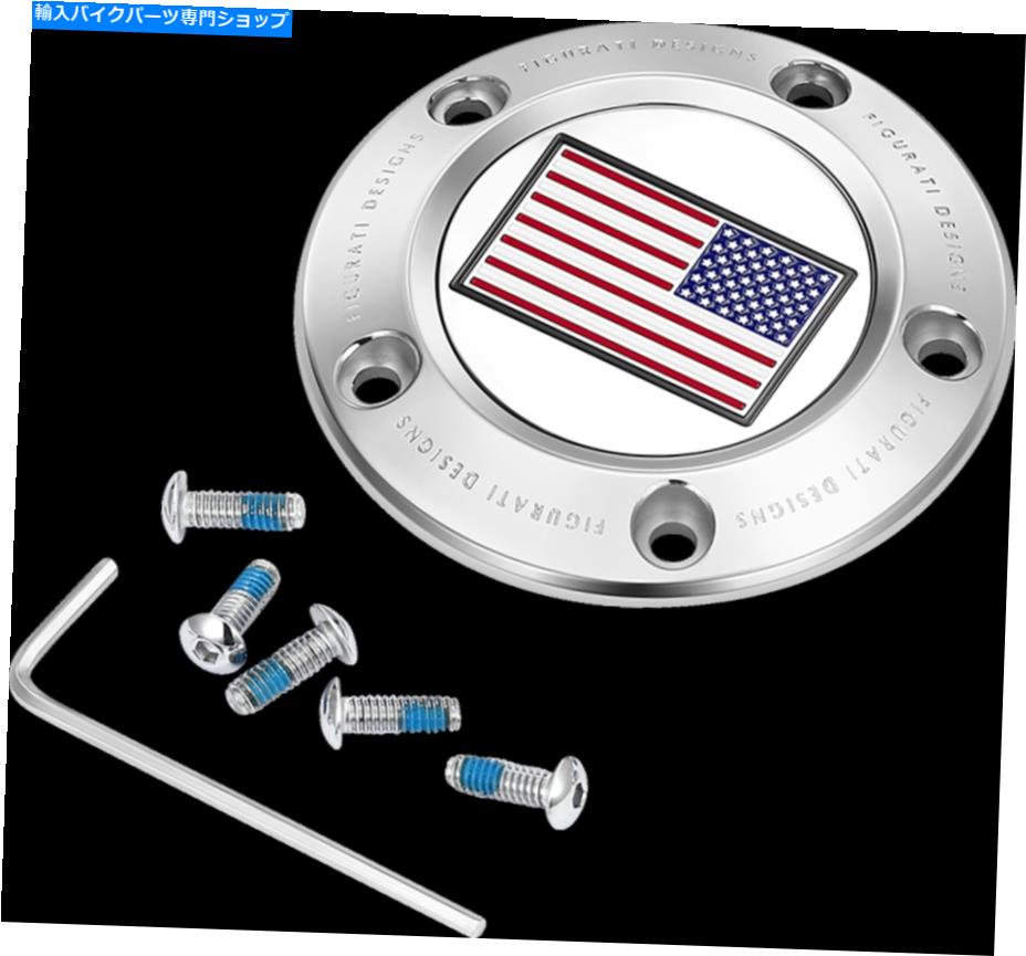 Engine Covers Figuratiは5ホールステンレス鋼のタイミングカバーFD20-TC-5H-SSを設計します FIGURATI DESIGNS 5 Hole Stainless Steel Timing Cover FD20-TC-5H-SS【並行輸入品】