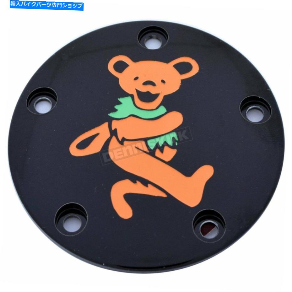 Engine Covers カスタム彫刻グレイトフルデッドダンスベア#4ツインカムカバー-GD044-04G FC Custom Engraving Grateful Dead Dancing Bear #4 Twin Cam Cover - GD044-04BG FC【並行輸入品】|Us Custom Parts Shop USDM