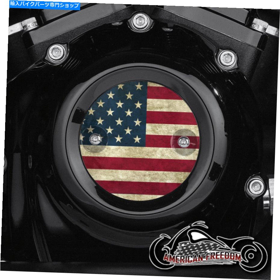 Engine Covers ハーレーデビッドソンミルウォーキー8 8つのタイミングポイントカバーM8エンジンアメリカ旗 HARLEY DAVIDSON MILWAUKEE 8 EIGHT TIMING POINTS COVER M8 ENGINES AMERICAN FLAG【並行輸入品】