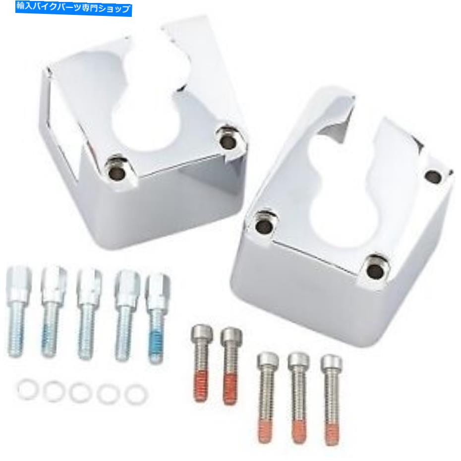 Engine Covers Kuryakyn Tappetブロックカバー1984-20000ハーレーデビッドソンエボビッグツイン Kuryakyn Tappet Block Covers for 1984-2000 Harley Davidson EVO Big Twin【並行輸入品】