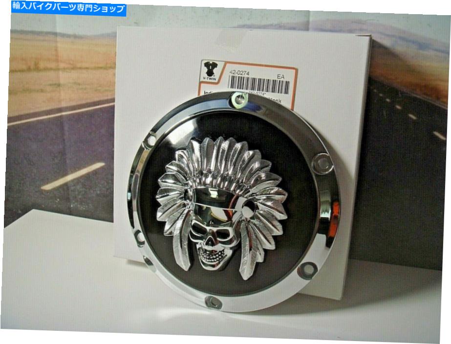 【楽天市場】Engine Covers ハーレーXLスポーツスターインディアンスカルダービーカバーChromeBlk '04 UP VTwin 420274 Y2 Harley XL
