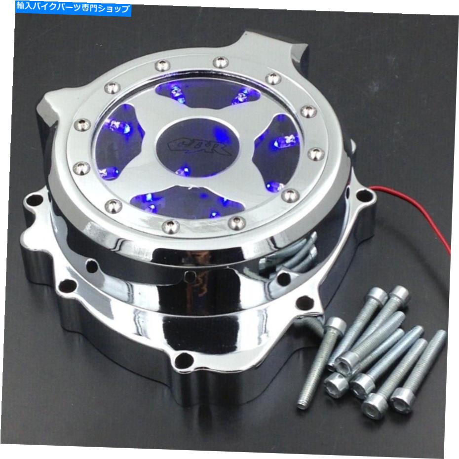 Engine Covers ホンダCBR600RR 03-06左サイドブルーLEDエンジンステーターカバーの場合 For HONDA CBR600RR 03-06 left side Blue LED Engine Stator cover see through【並行輸入品】|Us Custom Parts Shop USDM