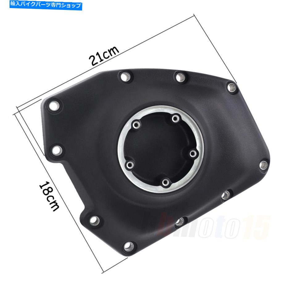 Engine Covers 01-2016のブラックカムカバーツアートリック / 01-2017ダイナソフトアイルツインカムエンジン Black Cam Cover For 01-2016 Touring Trike / 01-2017 Dyna Softail Twin Cam Engine【並行輸入品】