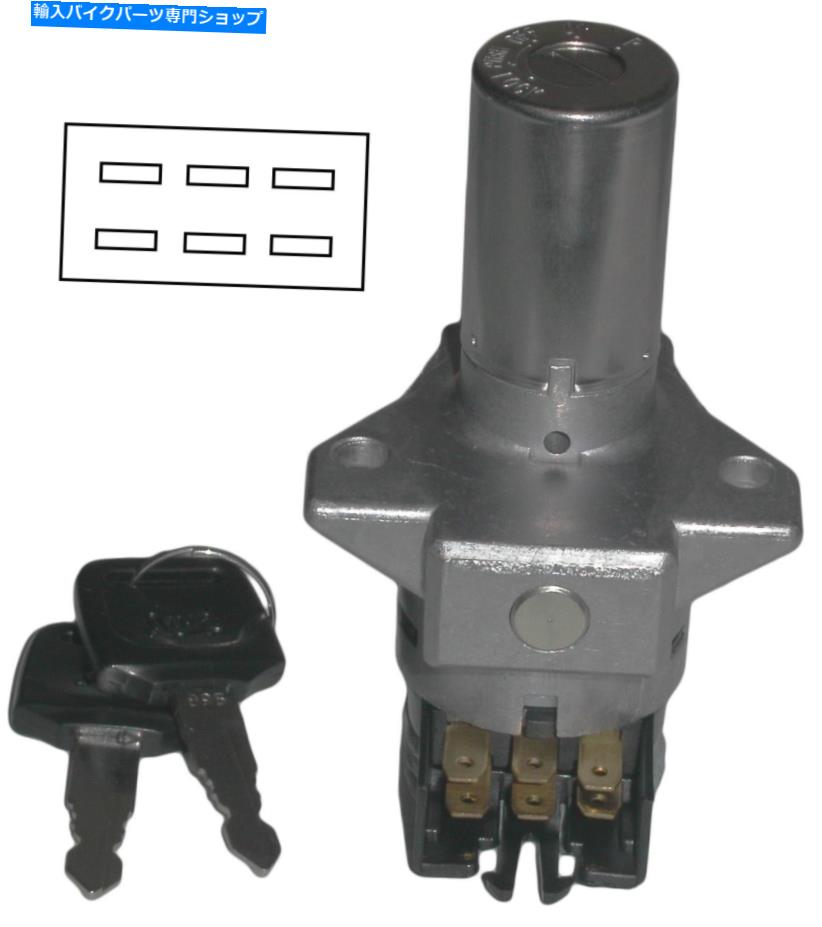 Switches Honda 6wire CX500 A-B 1978-84のイグニッションスイッチ Ignition Switch For Honda 6Wire CX500 A-B 1978-84【並行輸入品】